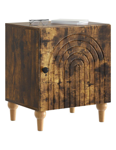 Armadio da Notte 2 pcs Rovere Fumo 43 x 34,5 x 50 cm