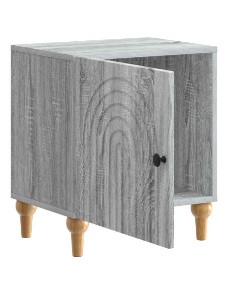 Armadio da Notte Grigio Sonoma 43 x 34,5 x 50 cm