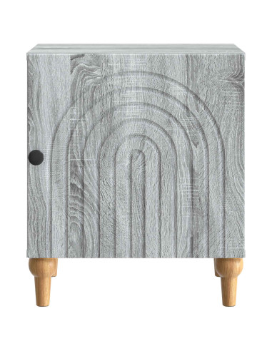 Armadio da Notte Grigio Sonoma 43 x 34,5 x 50 cm