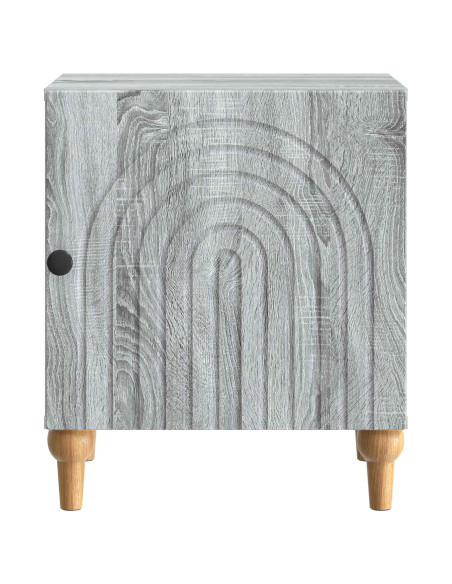 Armadio da Notte Grigio Sonoma 43 x 34,5 x 50 cm