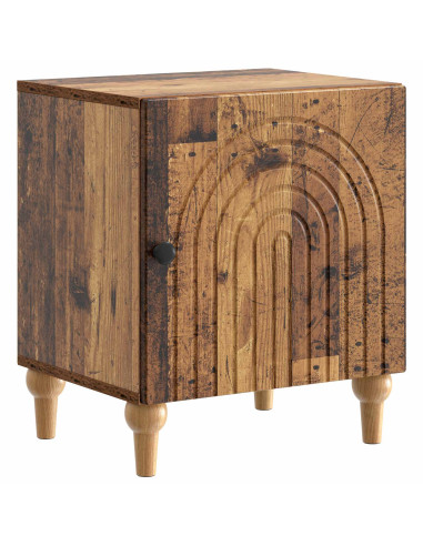 Armadio da Notte 2 pcs Legno antico 43 x 34,5 x 50 cm