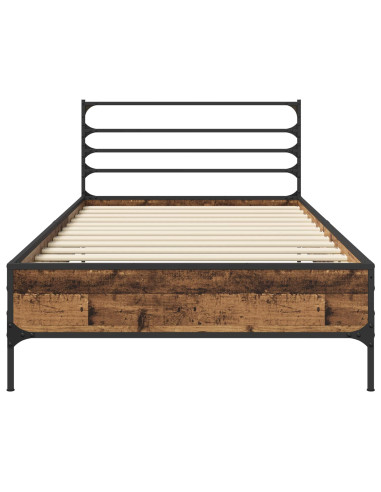 Struttura del letto Legno antico 80 x 200 cm