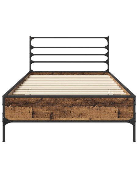 Struttura del letto Legno antico 80 x 200 cm