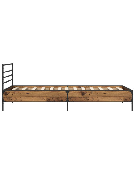 Struttura del letto Legno antico 80 x 200 cm
