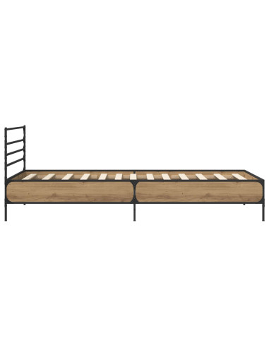 Struttura del letto Rovere Artigianale 80 x 200 cm