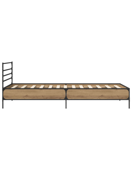 Struttura del letto Rovere Artigianale 80 x 200 cm