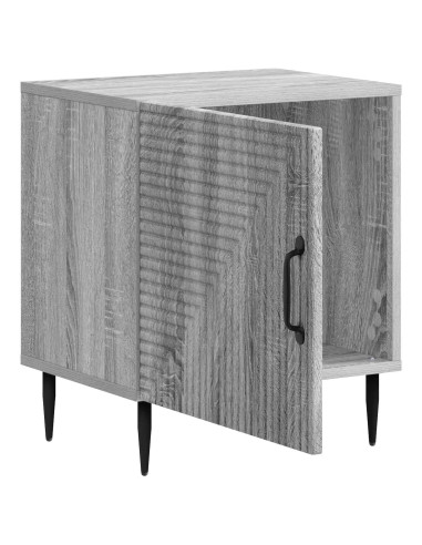 Armadio da Notte 2 pcs Grigio Sonoma 43 x 34,5 x 50 cm