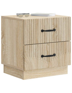 Armadio da Notte 2 pcs Rovere Sonoma 43 x 34,5 x 44,5 cm 2