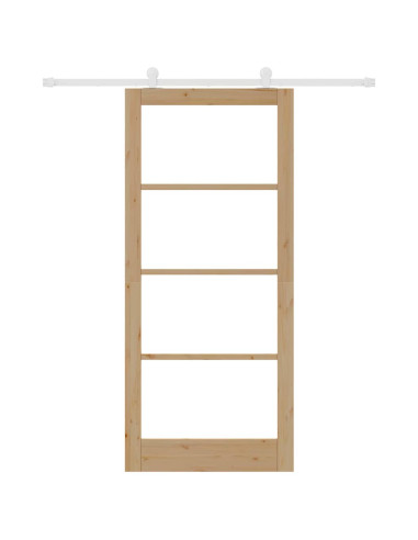 Porta scorrevole ORKDAL Naturale 93 x 211 cm