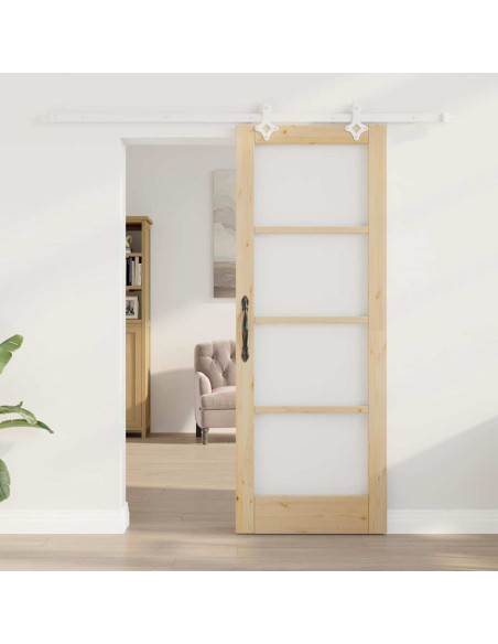 Porta scorrevole Naturale 73,5 x 198,5 cm