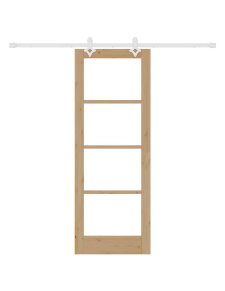 Porta scorrevole Naturale 73,5 x 198,5 cm