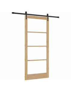 Porta scorrevole Naturale 93 x 211 cm 2