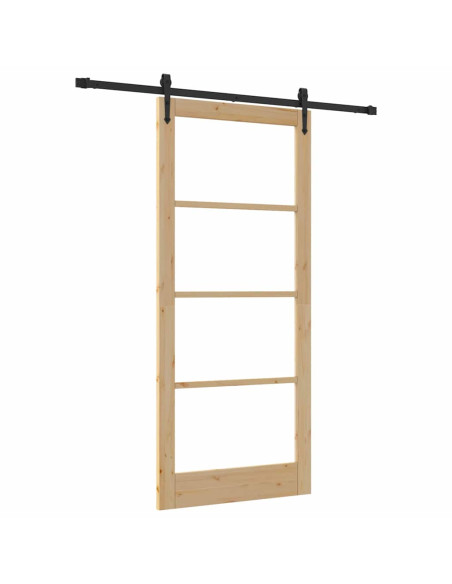 Porta scorrevole Naturale 93 x 211 cm