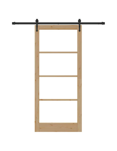 Porta scorrevole Naturale 93 x 211 cm