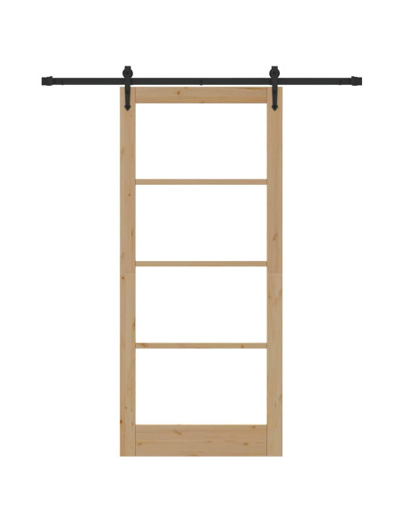 Porta scorrevole Naturale 93 x 211 cm