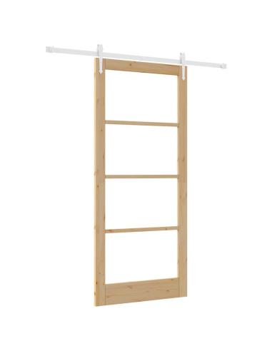 Porta scorrevole Naturale 93 x 211 cm