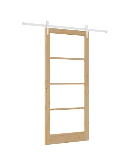 Porta scorrevole Naturale 93 x 211 cm