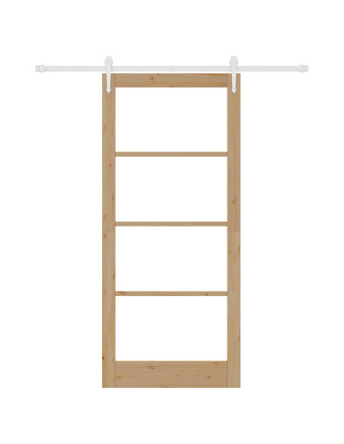 Porta scorrevole Naturale 93 x 211 cm