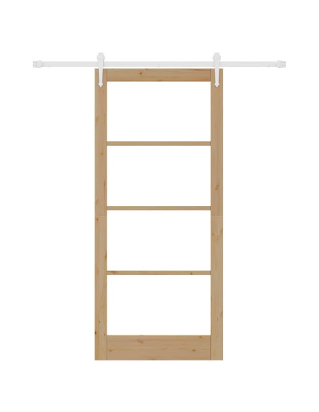 Porta scorrevole Naturale 93 x 211 cm