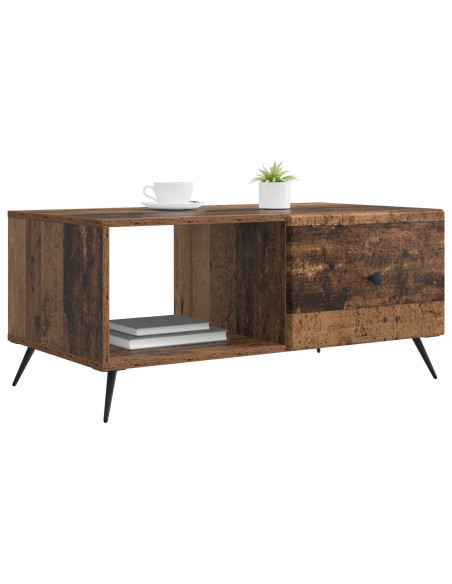 Tavolino da salotto Legno antico 90 x 50 x 40 cm