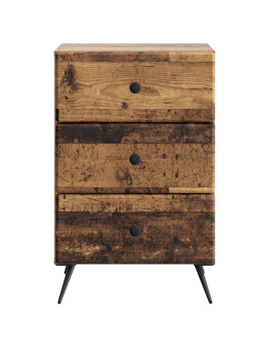 Armadio da Notte con cassetto Legno antico 43 x 41 x 66,5 cm