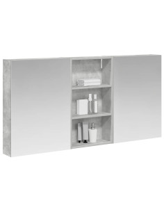 Set di Armadi da Bagno con lo scaffale 3 pcs 140 x 14,5 x 70 cm 2