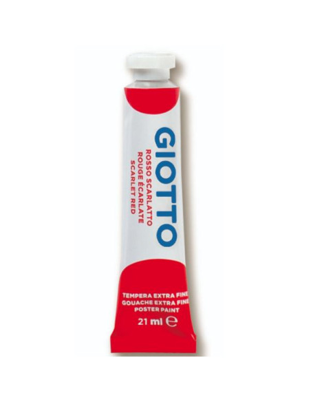 CF6 TUB. TEMPERA 21ML ROSSO SCARLA