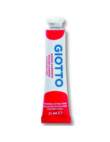 CF6 TUB. TEMPERA 21ML ROSSO CARMIN