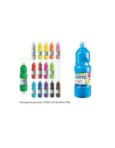 FLACONE 1000ML TEMPERA BIANCO
