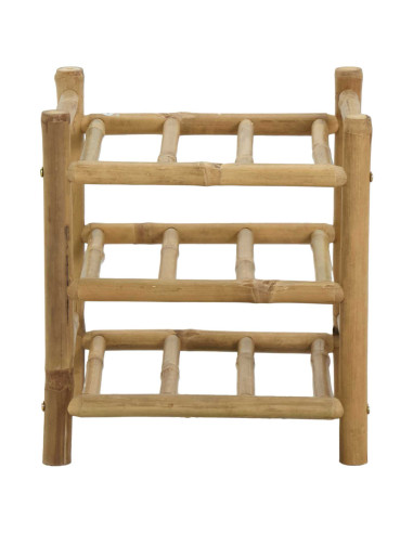 Portabottiglie Naturale 32,5 x 29,5 x 36 cm Bambù