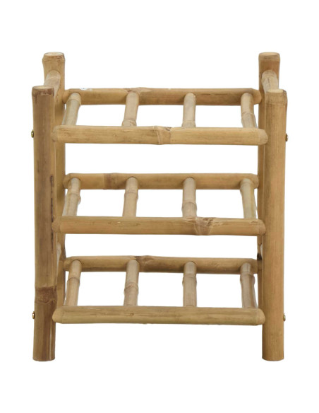 Portabottiglie Naturale 32,5 x 29,5 x 36 cm Bambù