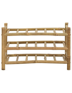 Portabottiglie Naturale 57 x 29,5 x 36 cm Bambù 2