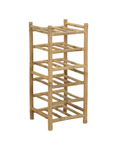 Portabottiglie Naturale 32,5 x 29,5 x 72 cm Bambù