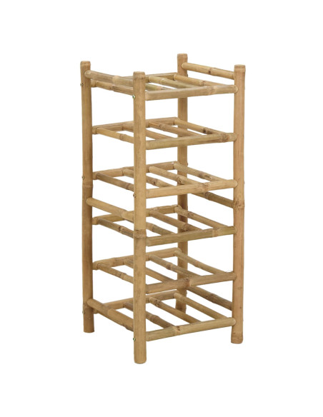 Portabottiglie Naturale 32,5 x 29,5 x 72 cm Bambù
