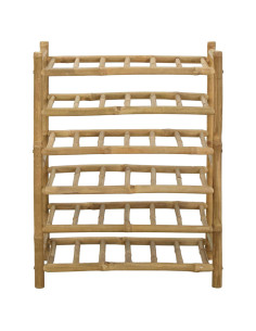 Portabottiglie Naturale 57 x 29,5 x 72 cm Bambù 2