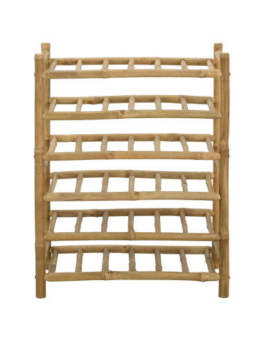 Portabottiglie Naturale 57 x 29,5 x 72 cm Bambù