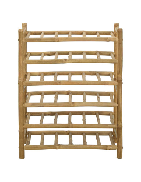 Portabottiglie Naturale 57 x 29,5 x 72 cm Bambù