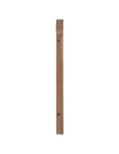 Testiera Naturale 120 cm Legno di teak solido