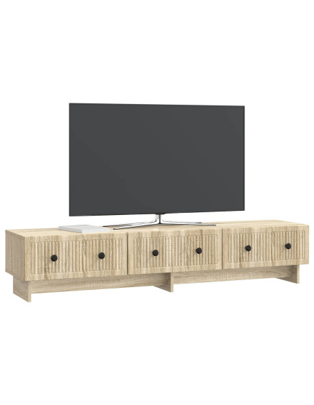 Mobile TV Rovere Sonoma 147 x 34,5 x 30 cm Legno ingegnerizzato