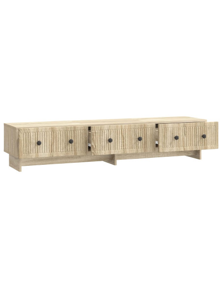 Mobile TV Rovere Sonoma 147 x 34,5 x 30 cm Legno ingegnerizzato
