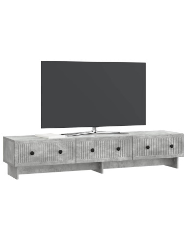Mobile TV con cassetto Grigio Cemento 147 x 34,5 x 30 cm