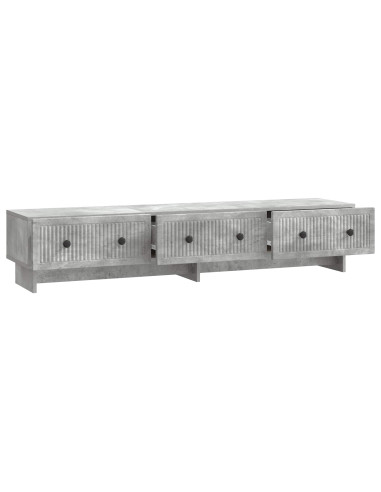 Mobile TV con cassetto Grigio Cemento 147 x 34,5 x 30 cm