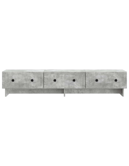 Mobile TV con cassetto Grigio Cemento 147 x 34,5 x 30 cm