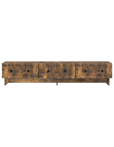 Mobile TV Rovere Fumo 147 x 34,5 x 30 cm Legno ingegnerizzato