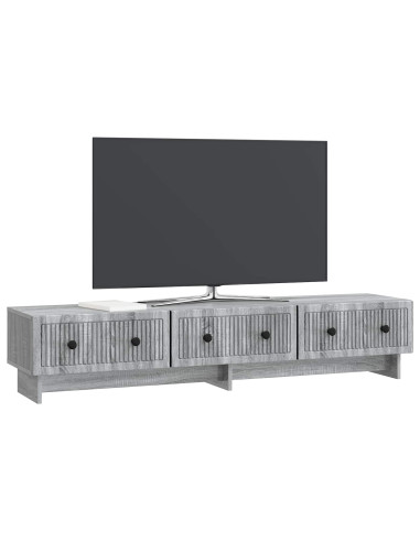 Mobile TV Grigio Sonoma 147 x 34,5 x 30 cm Legno ingegnerizzato