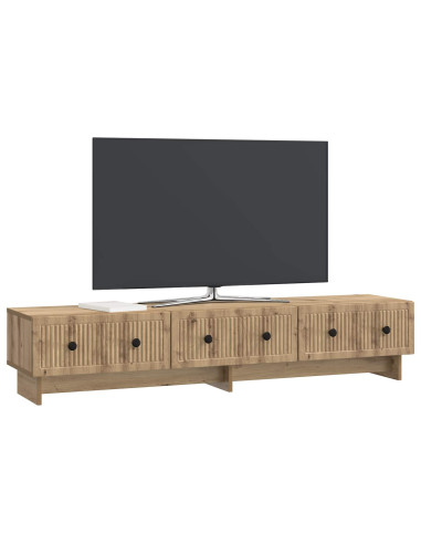 Mobile TV con cassetto Rovere Artigianale 147 x 34,5 x 30 cm