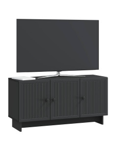 Mobile TV Nero 99 x 34,5 x 50 cm Legno ingegnerizzato 2