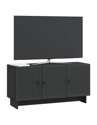 Mobile TV Nero 99 x 34,5 x 50 cm Legno ingegnerizzato