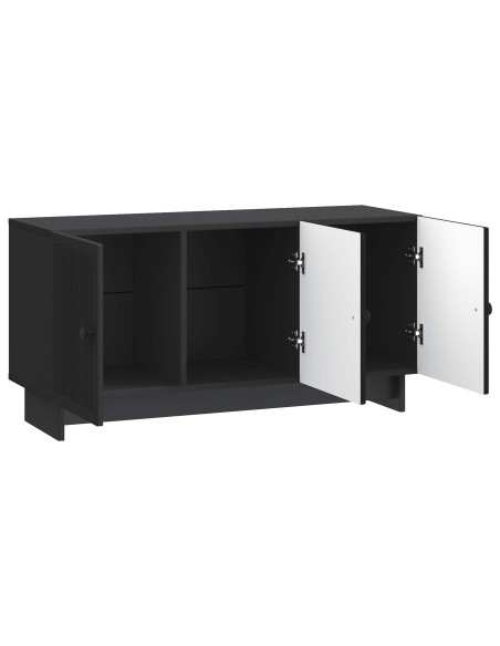 Mobile TV Nero 99 x 34,5 x 50 cm Legno ingegnerizzato
