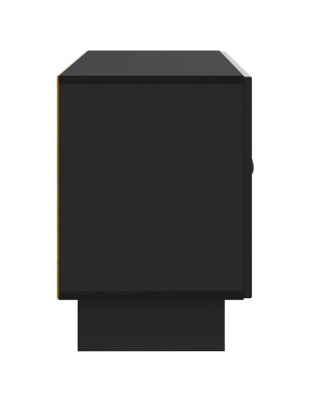 Mobile TV Nero 99 x 34,5 x 50 cm Legno ingegnerizzato